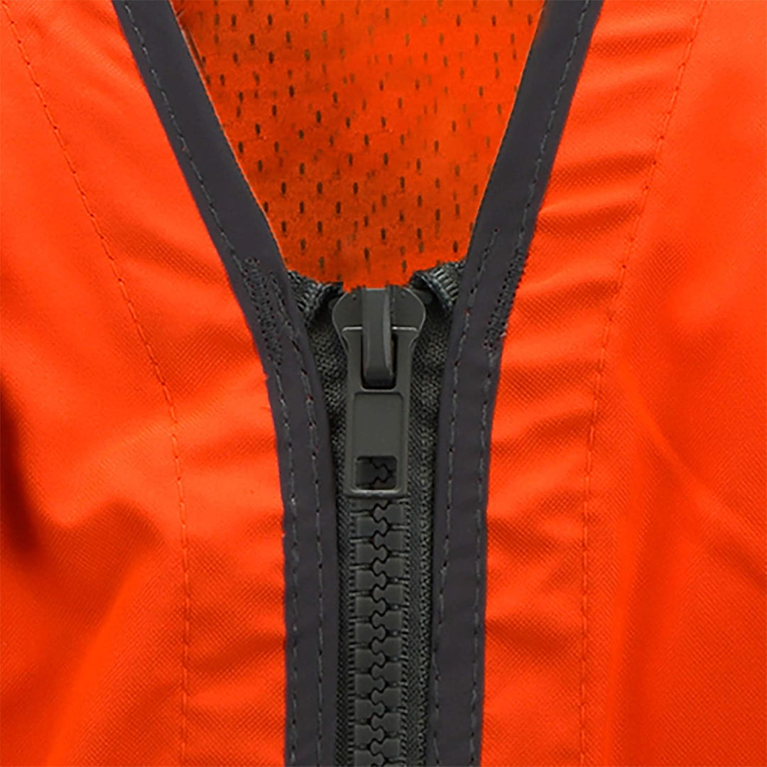 Radians SV55-2ZOD-L Industrielle Sicherheitsweste, hohe Sichtbarkeit, Orange, Grösse L L Hochsichtba