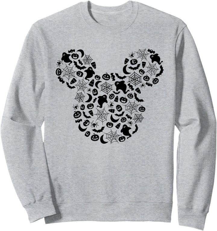 Disney Mickey Mouse Halloween Spooky Fun Sweatshirt