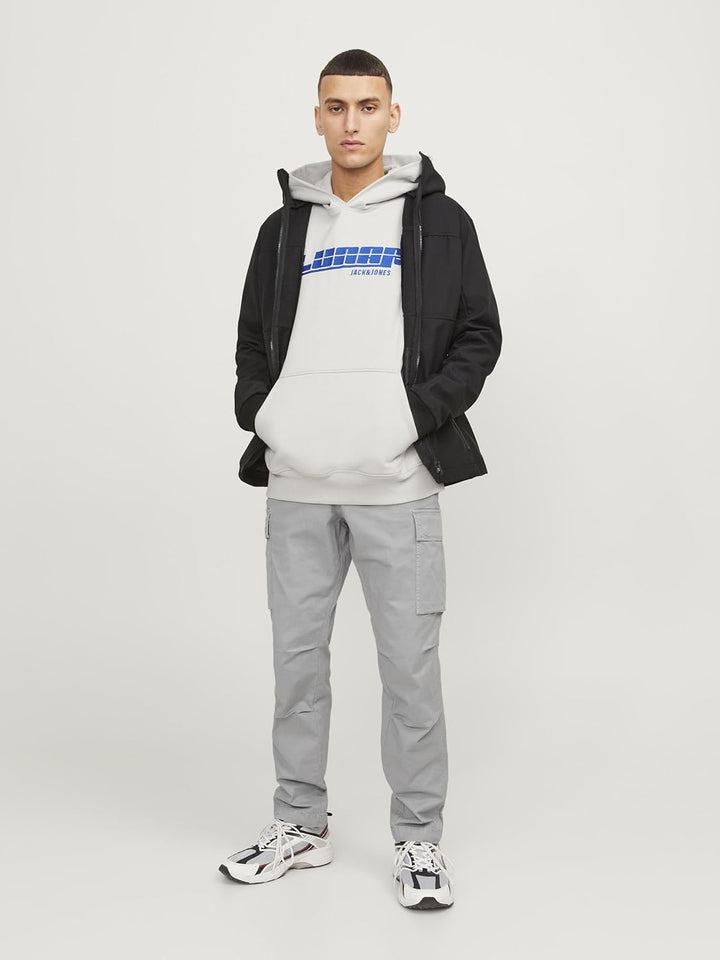 JACK & JONES Male Cargo-Hose Carrot fit Cargo-Hose 30W / 34L Olivennacht, 30W / 34L Olivennacht