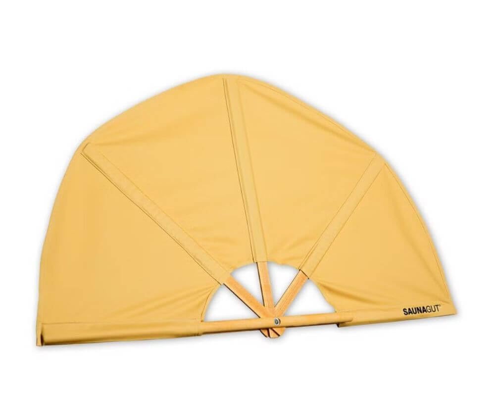 Aufgussfächer Esche KLEIN, Farbe:Hellbraun
