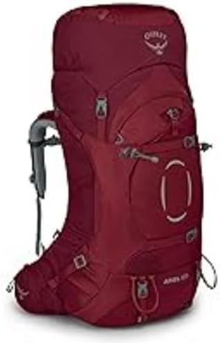 Osprey Ariel 65 Trekkingrucksack für Frauen Claret Red WM/L, Claret Red WM/L