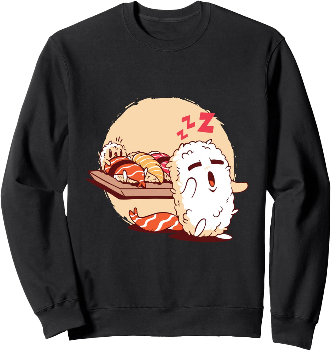 Sleepwalking Sushi Japan Otaku Anime Kawaii Sweatshirt