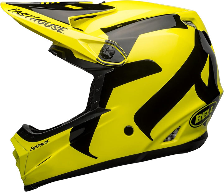 BELL Full-9 Fusion Herrenhelm L Fasthouse Newhall Gloss Hi-Viz/Black, L Fasthouse Newhall Gloss Hi-V