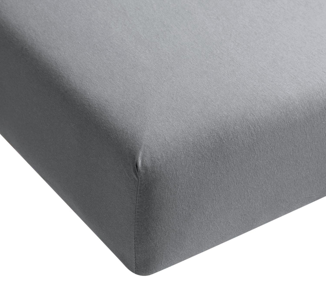 Beddinghouse Jersey Spannbettlaken / 180*200/210 cm / Light Grau