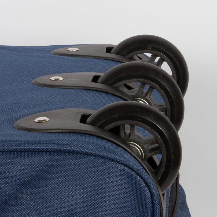 New Rebels Airmont Newark 130L Rollbarer Trolley Weekend Bag Blau, Blau