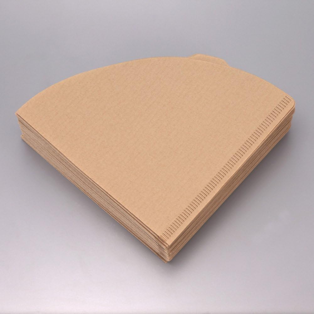 Hario V60 Papier-Kaffeefilter, Grösse 02-3 - 100 Stück (insgesamt 300 Filter) Import Japan - Natural