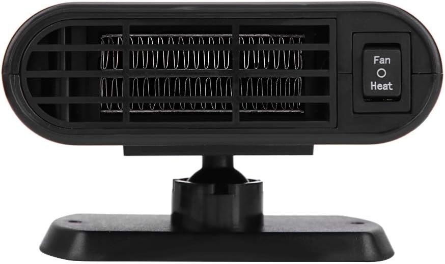 Auto Heizungslüfter, Auto Heizlüfter Heizgerät Heizung Entfroster 12V Tragbare Elektrische Scheibenh