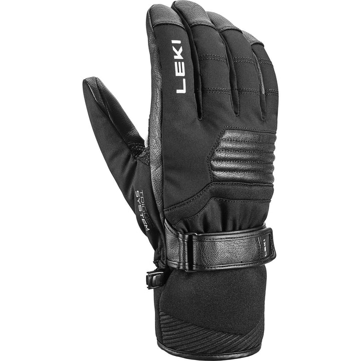 LEKI Stormlite 3D Handschuhe Skihandschuhe Fingerhandschuhe Schwarz EU 7, Schwarz EU 7