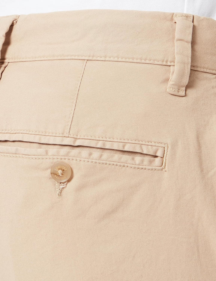s.Oliver Herren Chino Hose, Slim Fit, 29W / 30L Beige