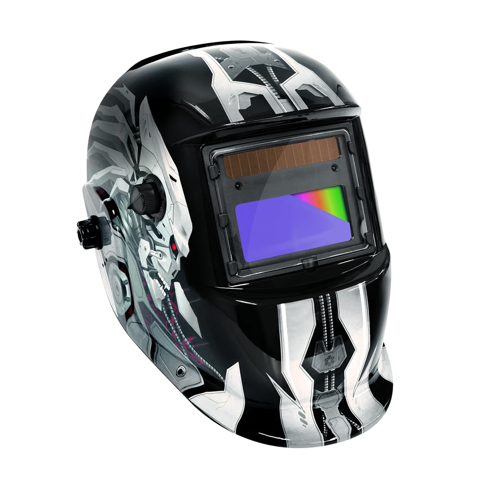 GYS – Schweisshelm LCD VENUS – Farbton 9/13 – TRUE COLOR Technologie – Iron