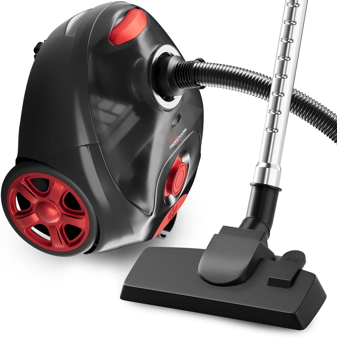 ProfiCare® Bodenstaubsauger mit energiesparenden 700 Watt | Staubsauger mit 4-Fach Mikrofiltersystem