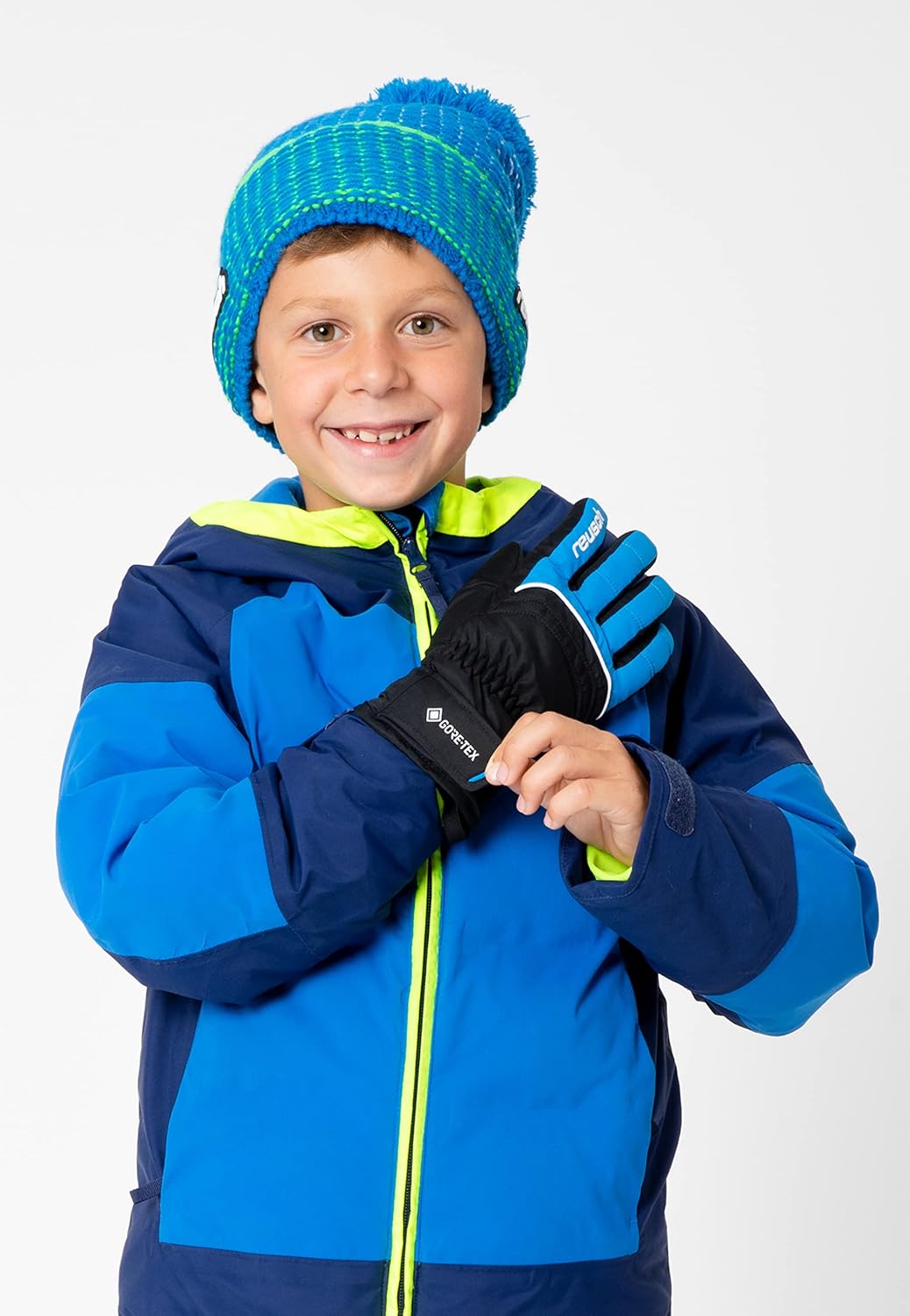 Reusch Kinder Teddy Gore-tex Wind-und Wasserdicht Warme Skihandschuhe Sporthandschuhe Schneehandschu
