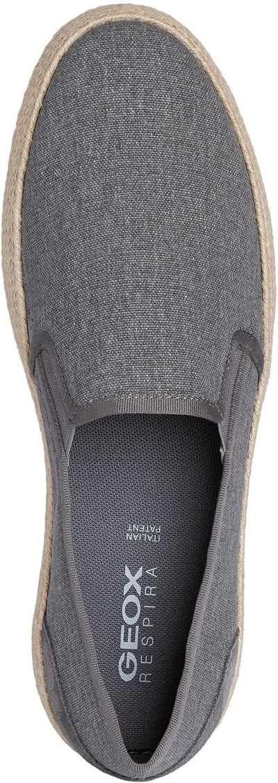 Geox Herren U PANTELLERIA Sneaker 44 EU Grau, 44 EU Grau
