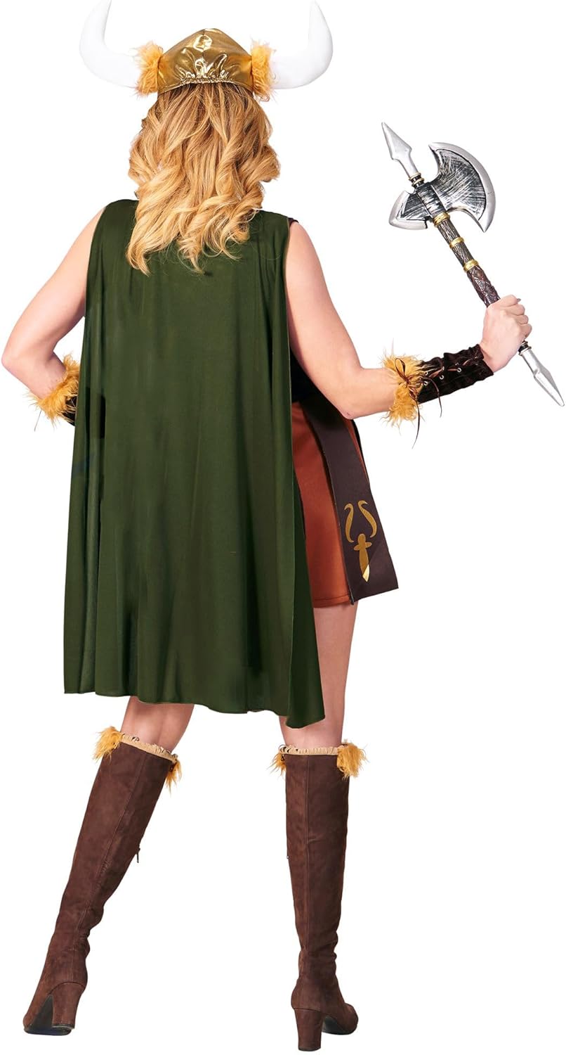 WIDMANN 97923 COSTUME VICHINGA GUERRIERA L MARRONE #9792, L