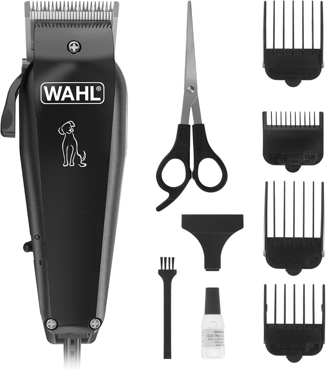 Wahl Hundeschermaschine, Multi-Cut-Fellpflegeset für Hunde und Katzen, kompletter Haustiermantel, ge