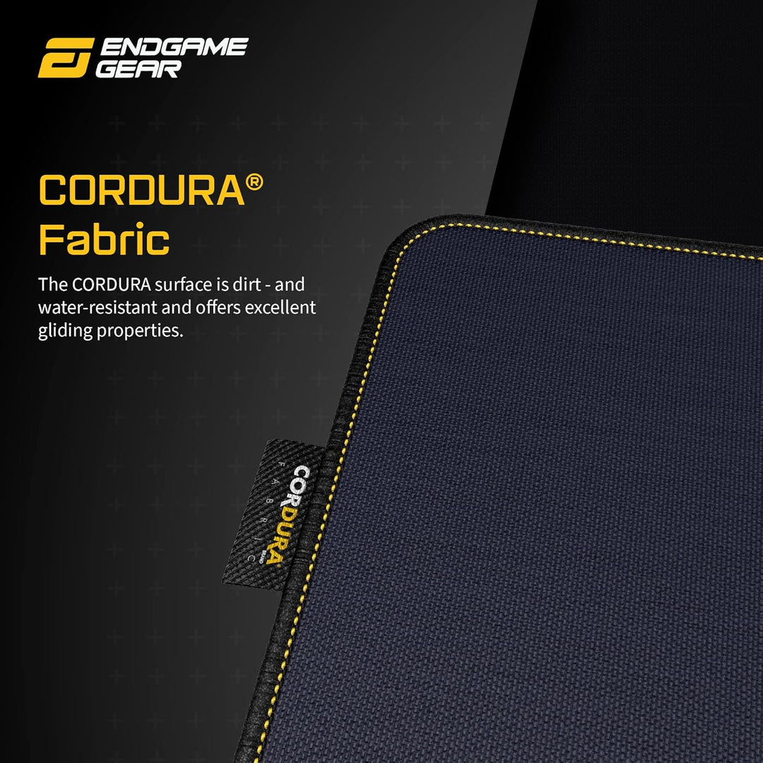 ENDGAME GEAR MPC 890 Cordura XXL Gaming Mauspad - 89 x 45cm - Fransenfreie Ränder - Cordura Gewebe -