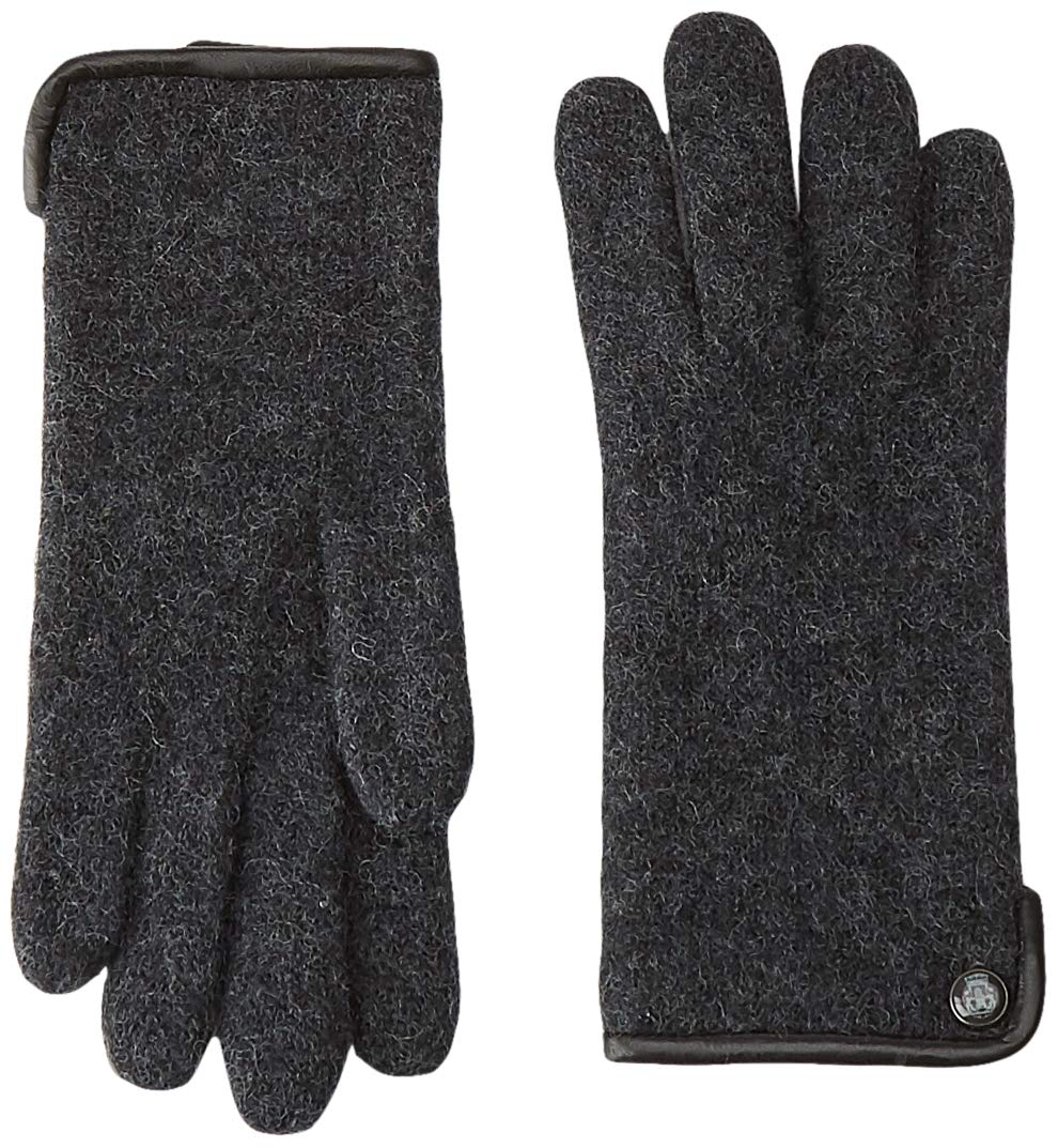 Roeckl Damen Klassische Walkhandschuhe Handschuhe 6 Grau (A 090), 6 Grau (A 090)