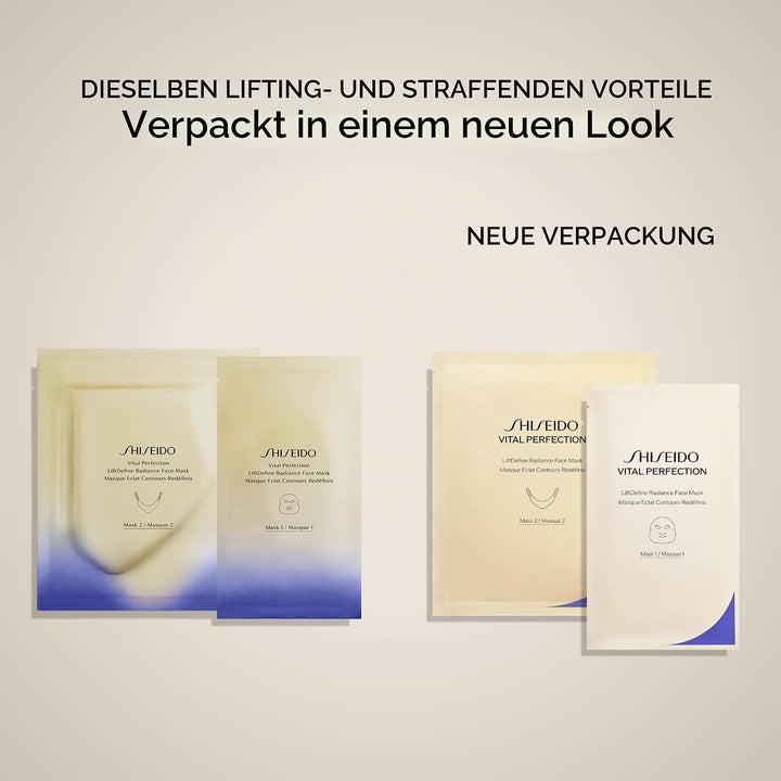 Shiseido Vital Perfection Liftdefine Radiance Face Mask 6 Pcs