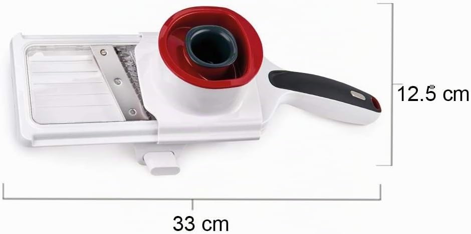 Zyliss E900040 Gemüsehobel mit 4 einstellbaren Schneidstufen und Juliennefunktion, Scharfe Edelstahl