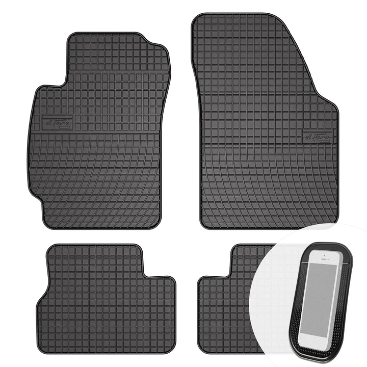 Gummimatten Auto Fussmatten Gummi Automatten Passgenau 4-teilig Set - passend für Honda HRV 3-Türen