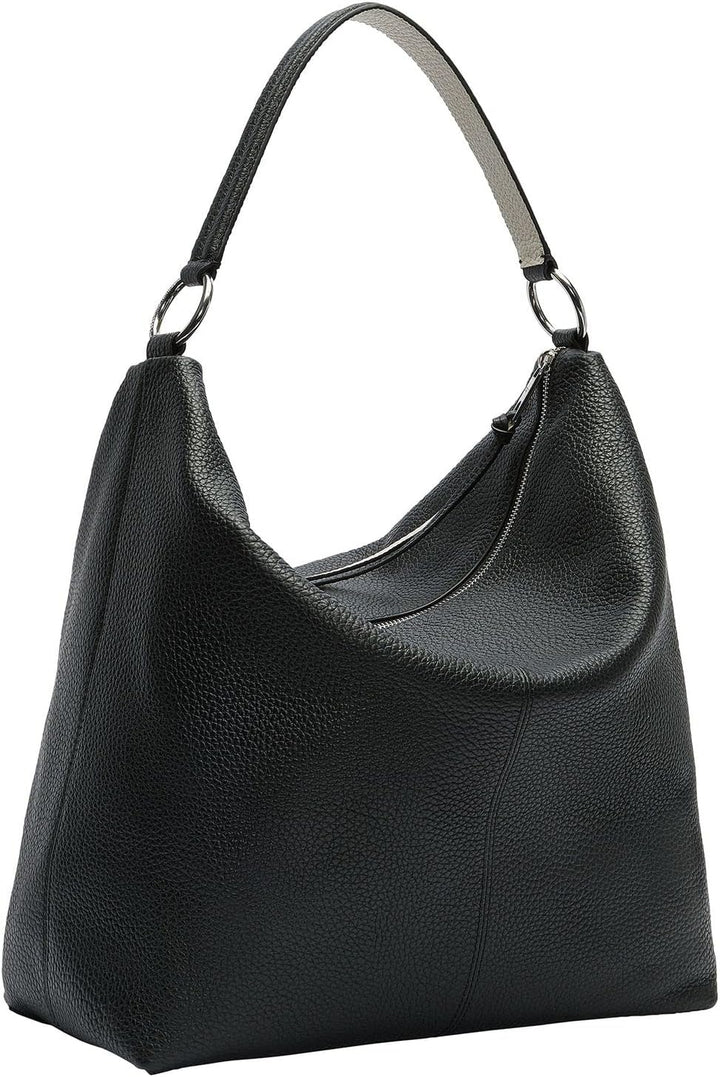 Liebeskind Damen Hobo L Schwarz, Schwarz