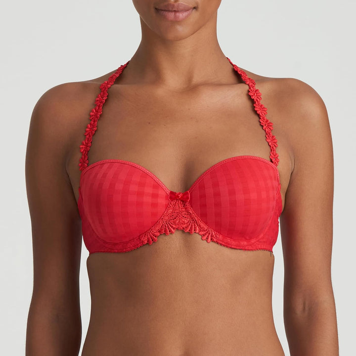 Marie Jo Avero Unterlegter BH Trägerlos 70C Scarlet, 70C Scarlet