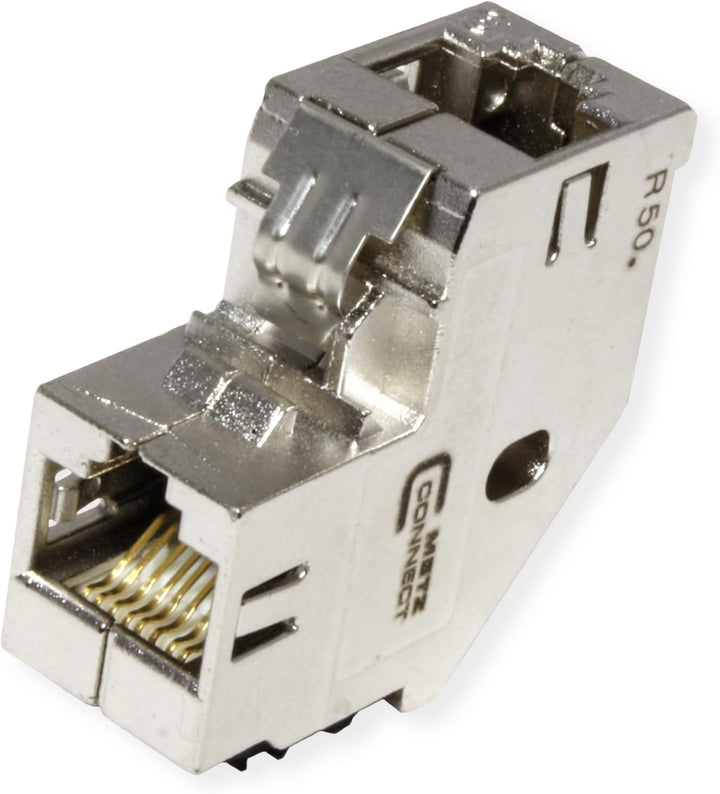 BTR 10 x E-DAT modul Kupplung 88 90 Cat. 6 vorder- und rueckseitig RJ-45 Buchse
