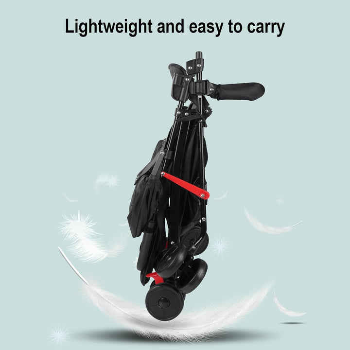 Sinbide Kinderwagen, Kinder Buggy, Zusammenklappen mit einer Hand, Kinderbuggy mit Liegefunktion, Fu