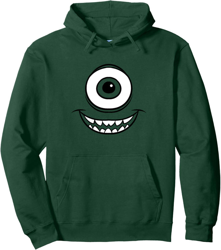Disney Pixar Monsters Inc. Mike Wazowski Eye Pullover Hoodie