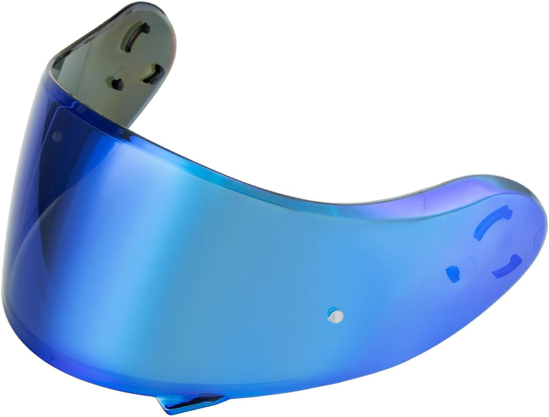 PSLER Helm Visier für Neotec 2 - Verspiegelt Helmvisier für Shoei Neotec 2 CNS-3 Getöntes Visier Mot