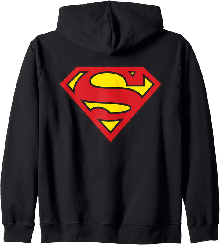 US DC Superman + Logo Classic 01 Kapuzenjacke