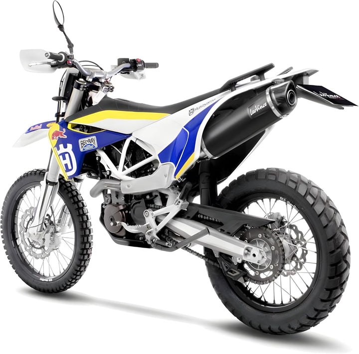 Endschalldämpfer/Auspuffanlage LeoVince SLIP-ON SBK EVO, Edelstahl schwarz, Carbon Kappe, mit Zulass