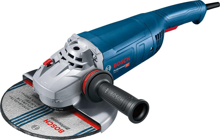 Bosch Professional Winkelschleifer-Set: GWS 22-230 P + GWS 1400 (inkl.Zusatzhandgriff, Aufnahmeflans