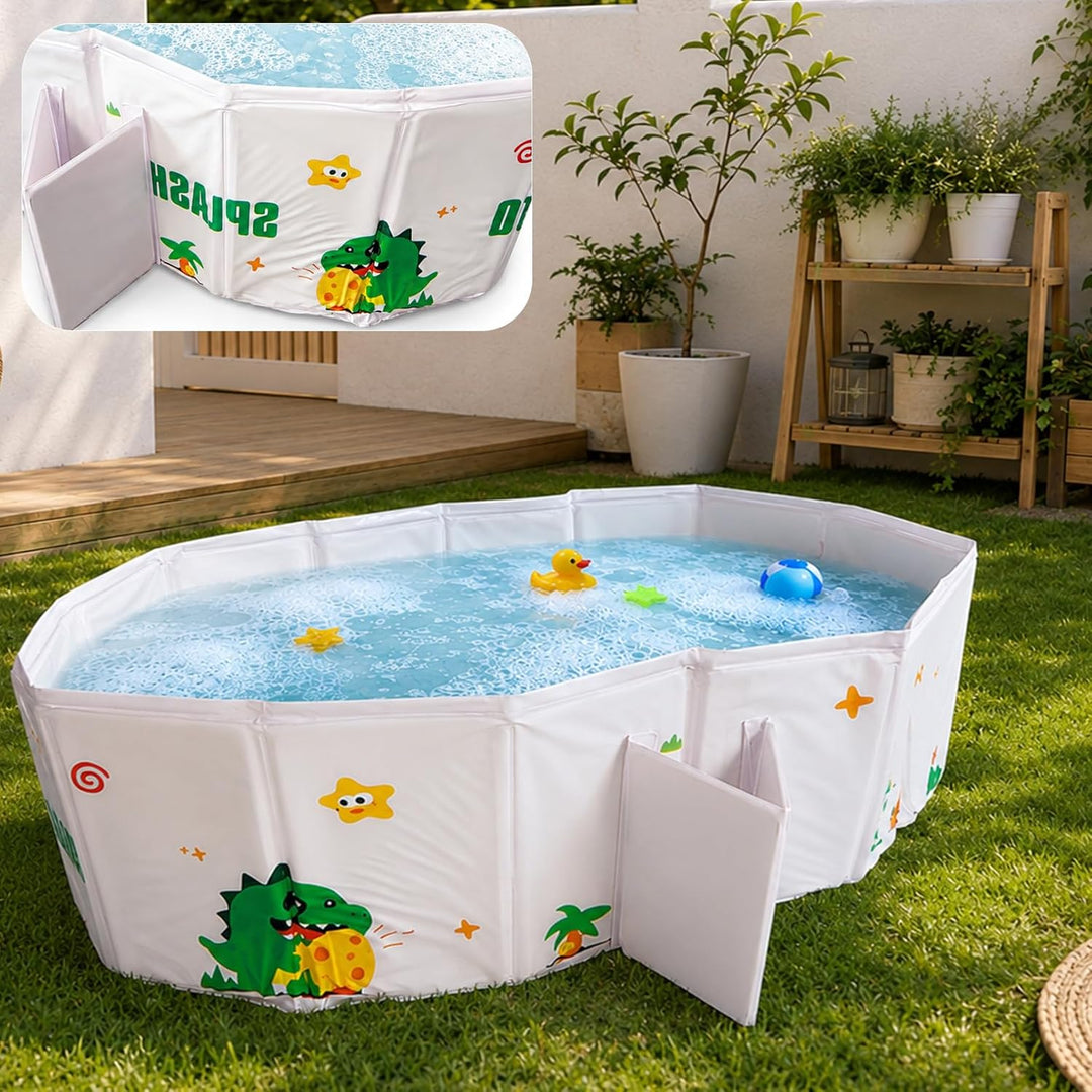 Faltbare Babybadewanne, Kleinkindbadewanne für die Dusche, zusammenklappbare Kinderbadewanne für Kin