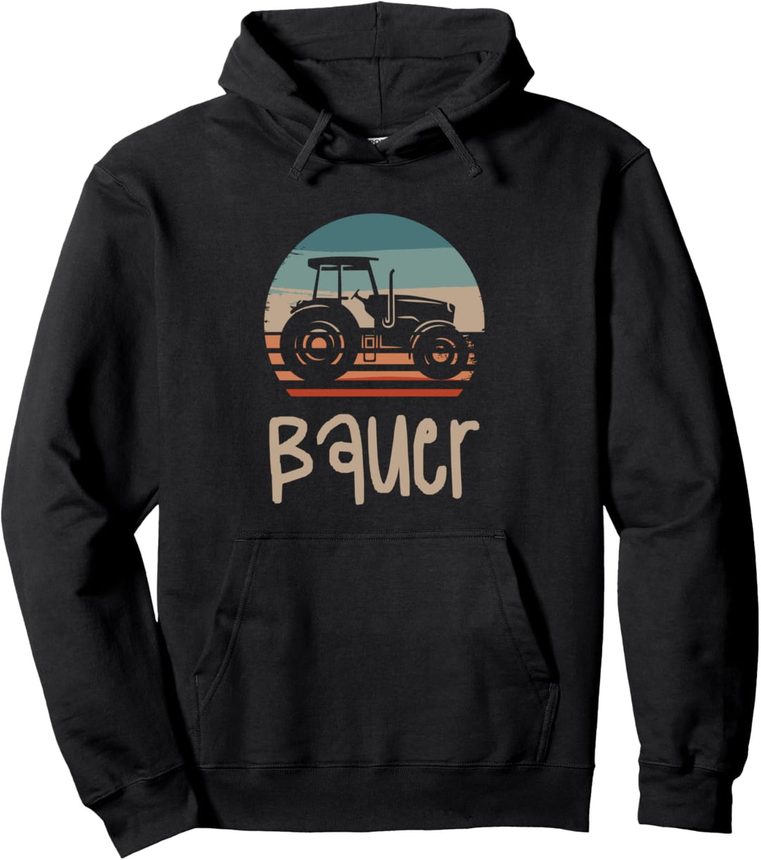 Retro Vintage Klassische Bauer Landwirt Pullover Hoodie
