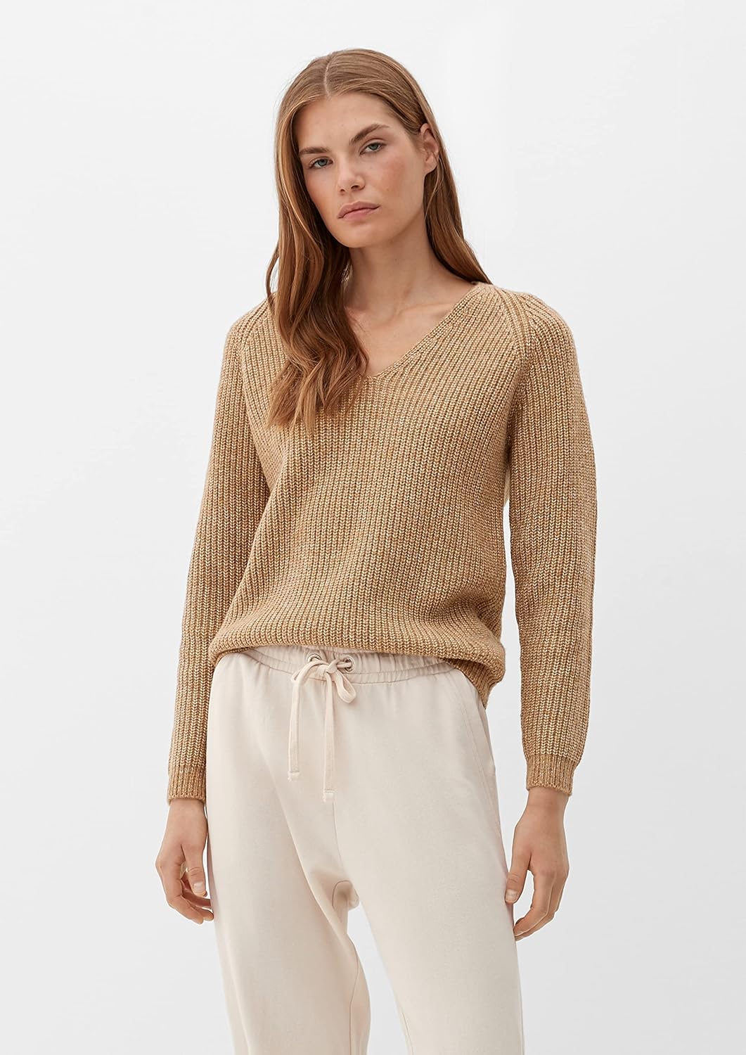 s.Oliver Damen Pullover mit V-Neck, 38