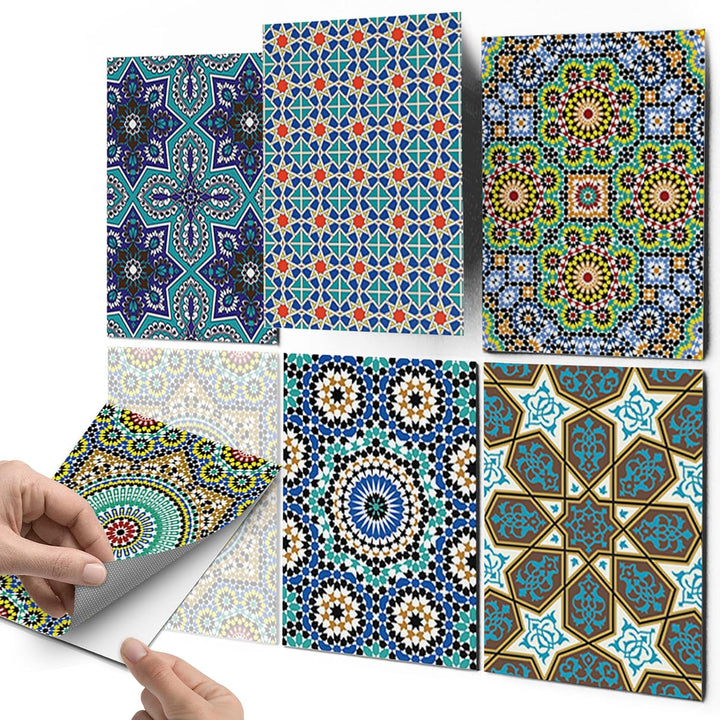 CREATISTO Klebefliesen Stickerfliesen Fliesenfolie - Klebefolie Aufkleber für Fliesen I Klebefliesen