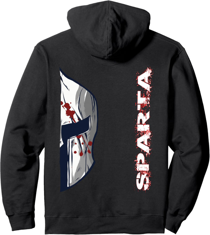 Sparta T-Shirt Helm Spartanischer Herren & Damen Sparta Pullover Hoodie