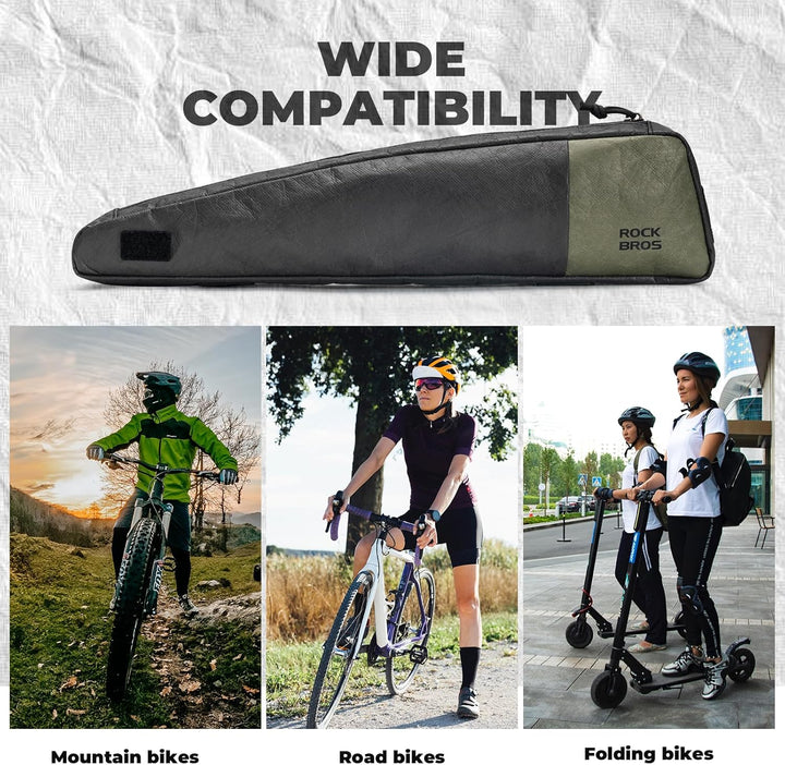 ROCKBROS Fahrrad Rahmentasche Ultraleichte Fahrradtasche, Lenkertasche aus Umweltfreundliches Materi