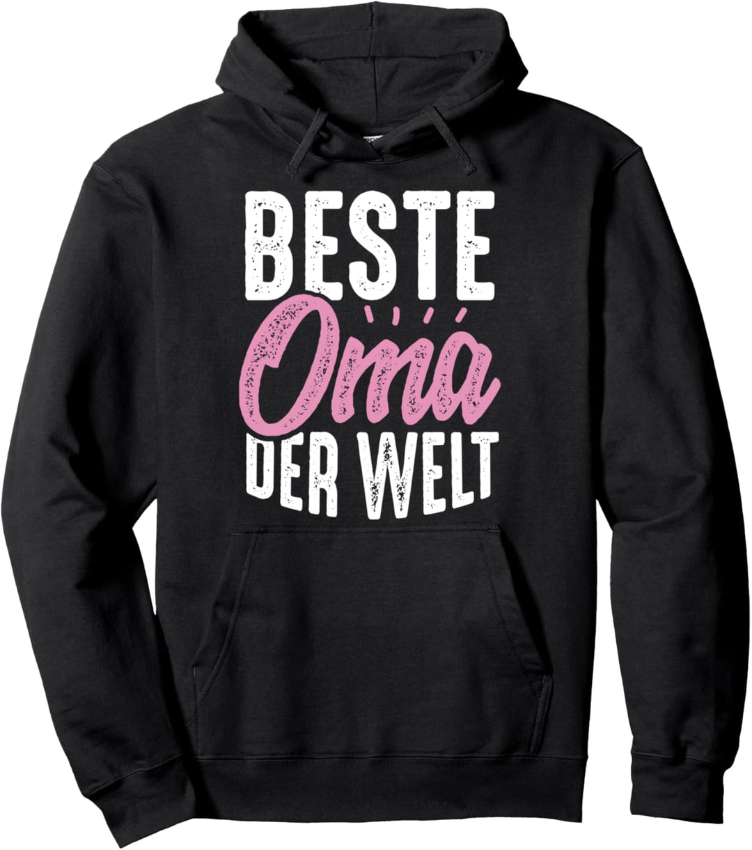 Beste Oma der Welt | süsses Vintage Omi Grossmutter Geschenk Pullover Hoodie