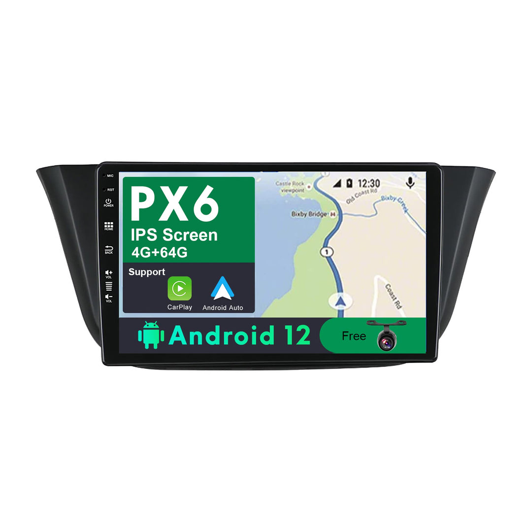 JOYX PX6 Android 12 IPS Autoradio Passt für Iveco Daily VI (2014-2021) - 4G+64G - Rückfahrkamera KOS