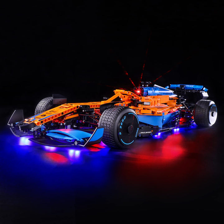 YEABRICKS LED Licht für Lego-42141 Technic McLaren Formula 1 Race Car Bausteine Modell (Lego Set Nic