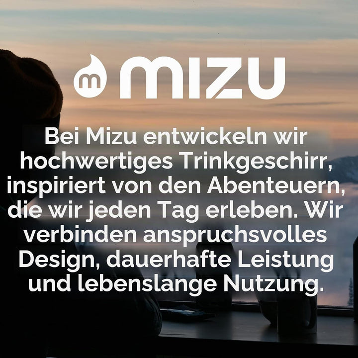 Mizu Life V8 Trinkflasche Einheitsgrösse Schwarz, Einheitsgrösse Schwarz