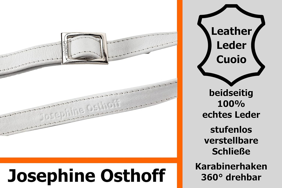 Josephine Osthoff Schulterriemen für Taschen Damen Leder 2 cm schmal verstellbar Ersatzgurt Tragerie