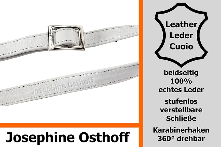 Josephine Osthoff Schulterriemen für Taschen Damen Leder 2 cm schmal verstellbar Ersatzgurt Tragerie