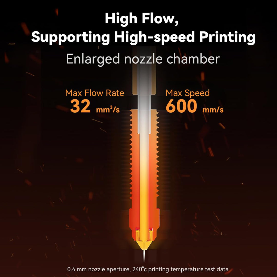 Creality Offizielles Ender 3 V3 SE Hotend Ender 3 V3 KE Keramik-Heizblock-Kit mit Schnellwechseldüse
