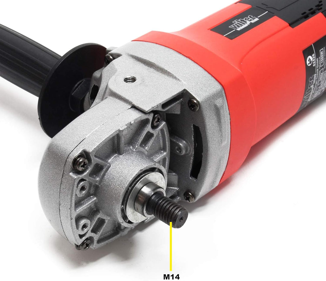 Wiltec Auto Poliermaschine Schleifmaschine 1500W bis 3000 U/min, Poliergerät mit 6 Stufen inkl. 1 Pa