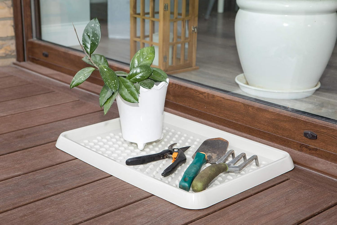 BranQ - Home essential BranQ Schuhablage aus Kunststoff, PP, Creme, 2-pcs, 5901098048408, 2-pcs. Cre