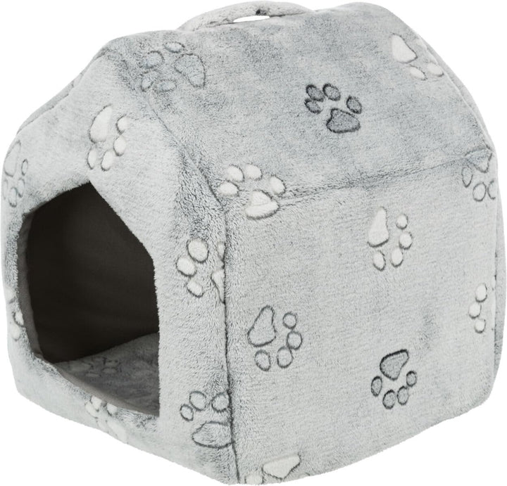 TRIXIE Höhle Jimmy Soft - hellgrau 40 × 45 × 40 cm, hellgrau 40 × 45 × 40 cm