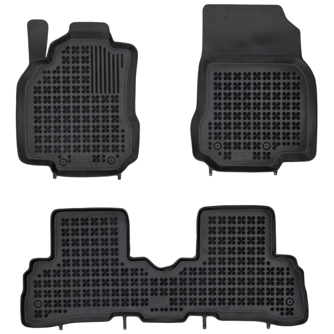 M MOTOS Gummimatten Auto Fussmatte passt für Nissan Cube III 2009-2014 Verbessern Sie Ihren Reisekom
